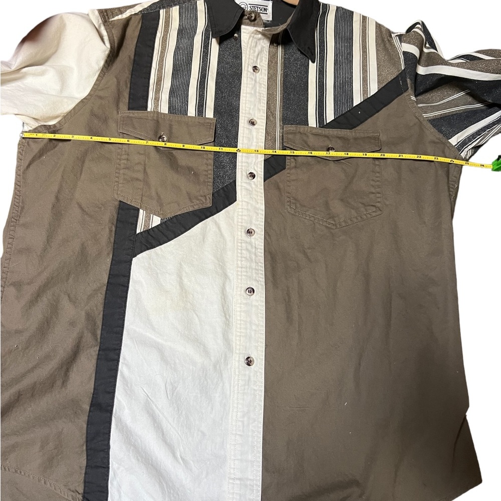 Stetson Button Front Multicolored Shirt - image 5